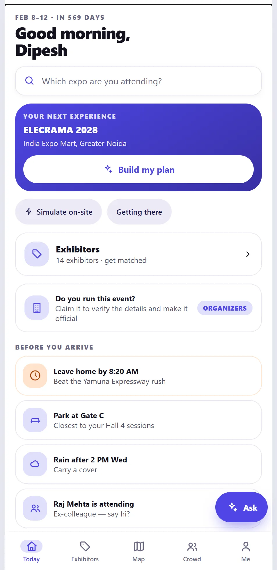 WeMilap — The whole show, the moment they open it